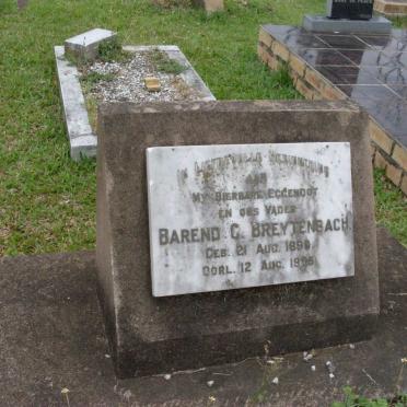 BREYTENBACH Barend C. 1890-1965