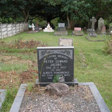 JACOBS Peter Edward -1973