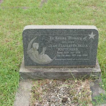 MATTUSHEK Jean Elizabeth Bella 1958-1960