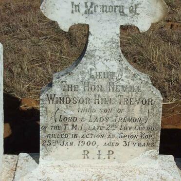 TREVOR Nevill Windsor Hill -1900 :: ?
