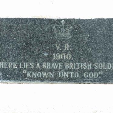 Unknown British soldier