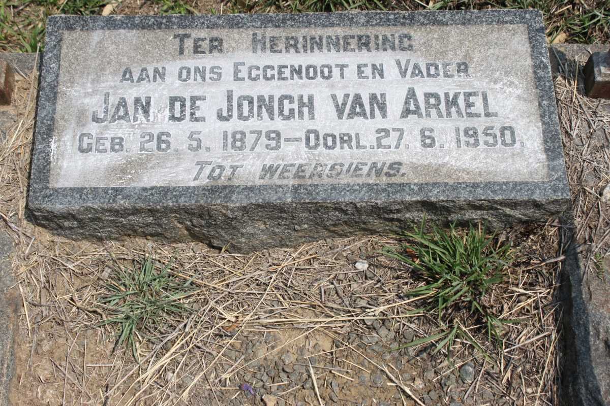 ARKEL Jan, de Jongh van 1879-1950 