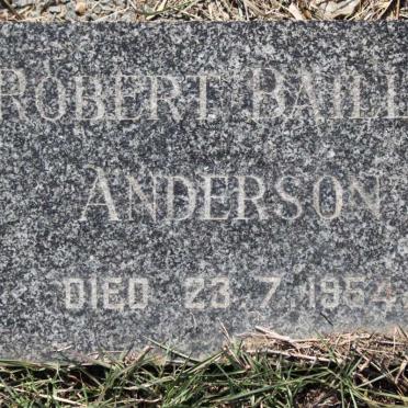 ANDERSON Robert Baillie -1954