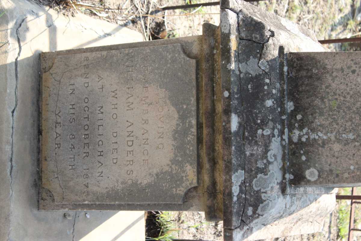 ANDERSON William -1873