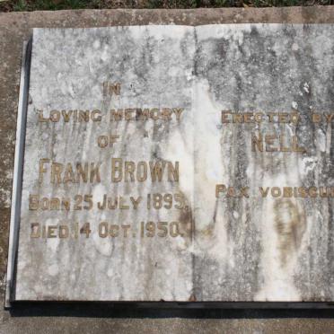 BROWN Frank 1895-1950