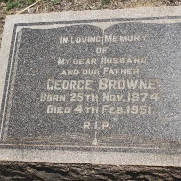 BROWNE George 1874-1951