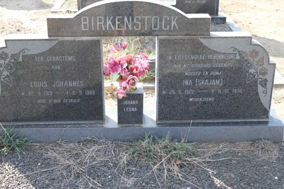 BIRKENSTOCK Louis Johannes 1919-1985 &amp; Ina 1922-1976