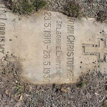 CHRISTOPHER John 1918-1930