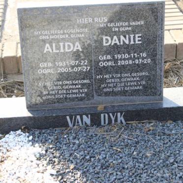DYK Danie, van 1930-2008 &amp; Alida 1931-2005