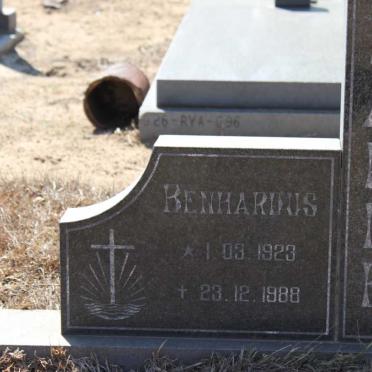 EARLE Benhardus 1923-1988