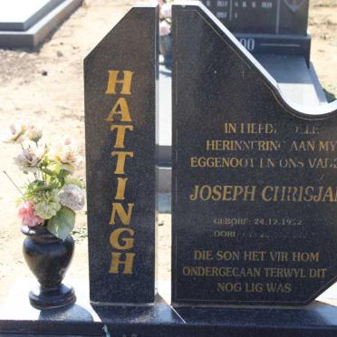HATTINGH Joseph Chrisjan 1952-?