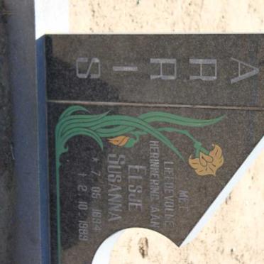 HARRIS Elsje Susanna 1894-1989