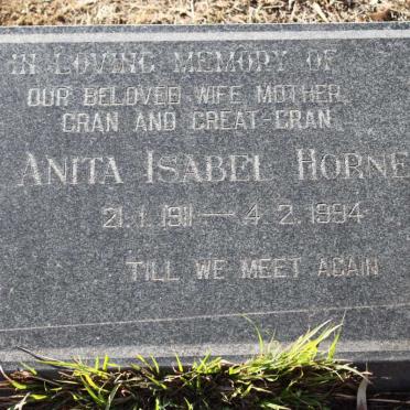 HORNE Anita Isabel 1911-1994