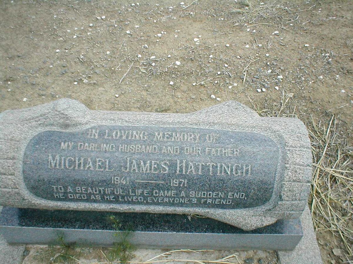 HATTINGH Michael James 1941-1971