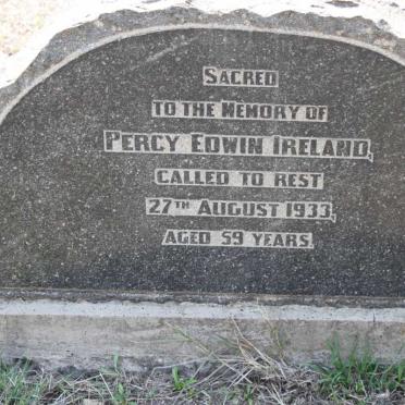 IRELAND Percy Edwin -1933