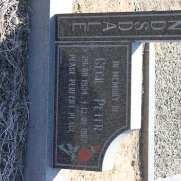 LANDSDALE Cecil Peter 1934-1987