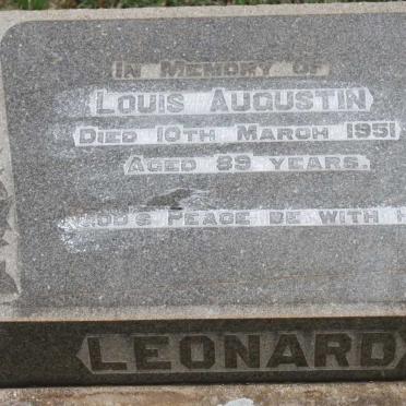 LEONARD Louis Augustin -1951