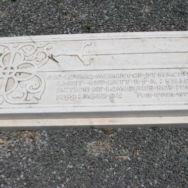 MACDOUGALL J.T. -1899