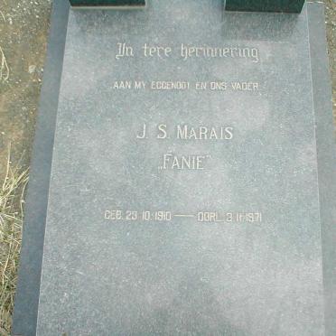 MARAIS J.S. 1910-1971