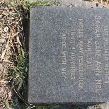 NEL Sarah Jane Ann -1943