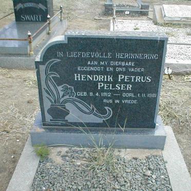 PELSER Hendrik Petrus 1912-1981
