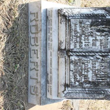 ROBERTS Andrew -1932 &amp; Isabella -1934