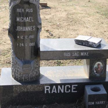 RANGE Michael Johannes 1961-1980