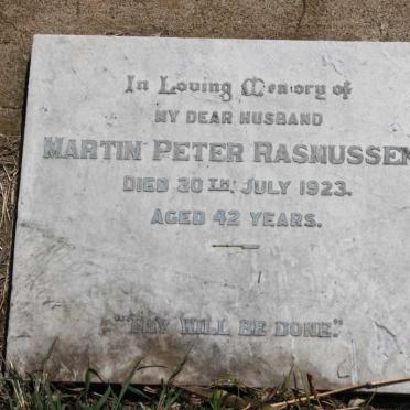 RASMUSSEN Martin Peter -1923