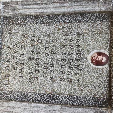 RENSBURG Jan Ernst, Janse van 1855-1930 &amp; Magdelena F.J. CALITZ 1867-1946