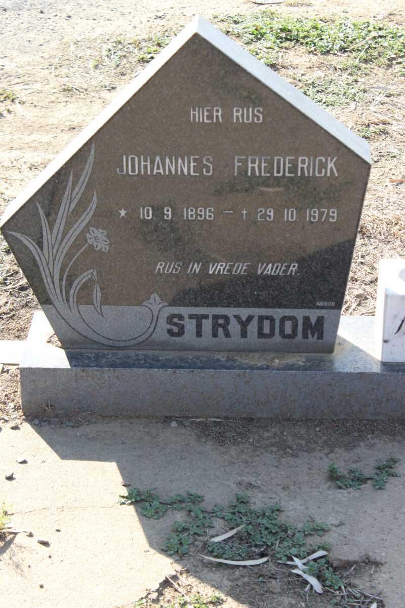 STRYDOM Johannes Frederick 1896-1979