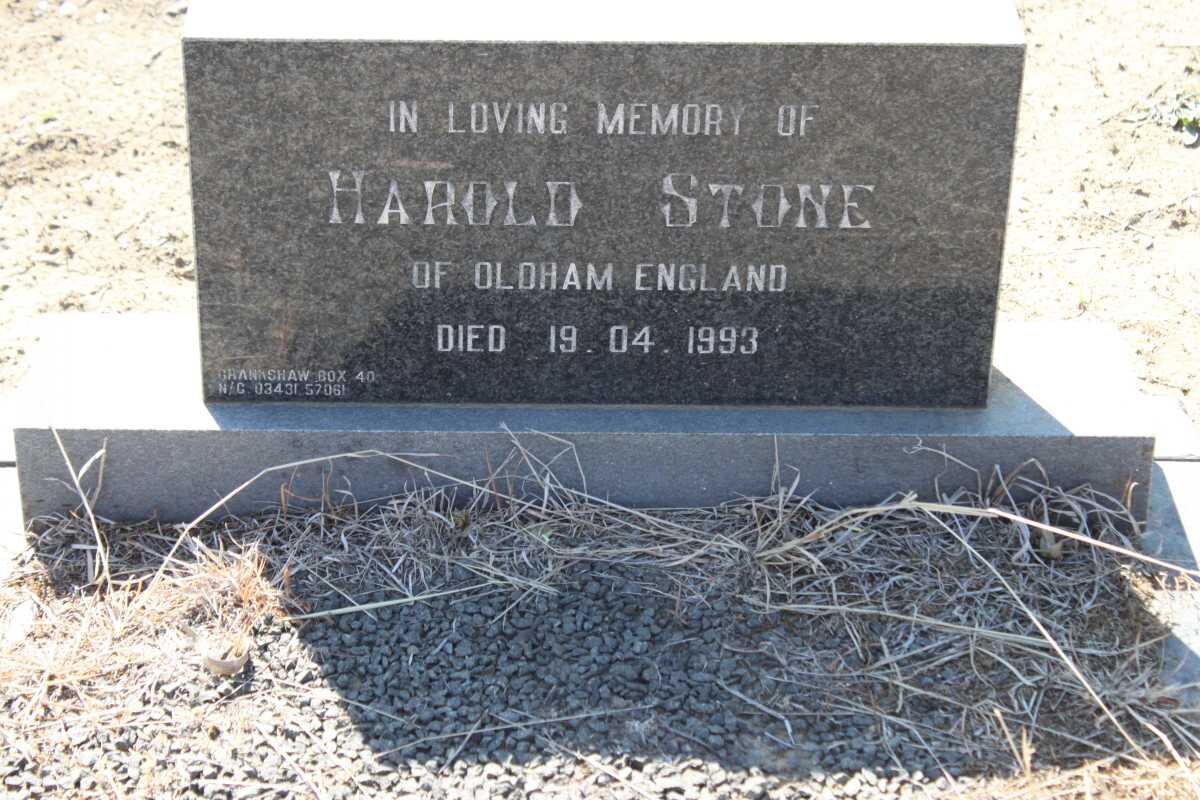 STONE Harold -1993