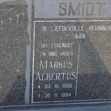 SMIDT Markus Albertus 1950-1994