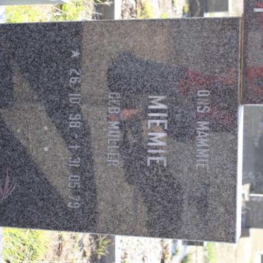 TOIT Miemie, du nee MULLER 1898-1979