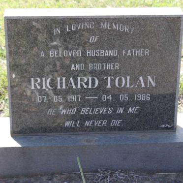 TOLAN Richard 1917-1986