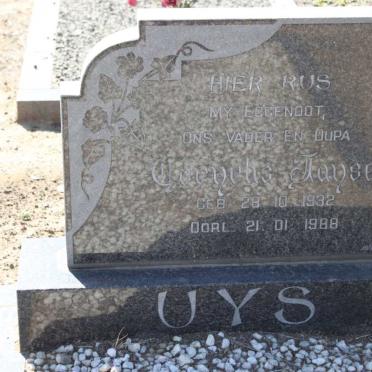 UYS Cornelis Janse 1932-1988