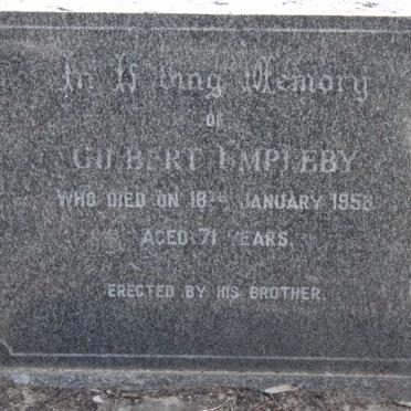 UMPLEBY Gilbert -1958