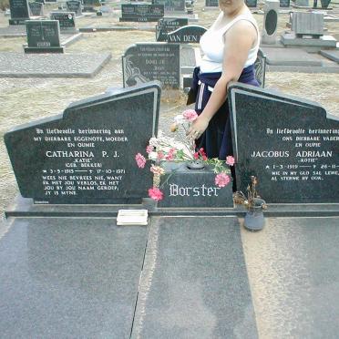 VORSTER Jacobus Adriaan Gustav 1919-1995 &amp; Catharina P.J. BEKKER 1913-1971