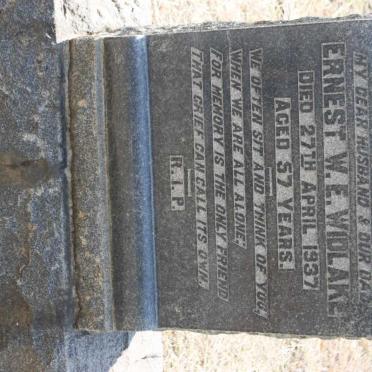 WIDLAKE Ernest W.E. -1937