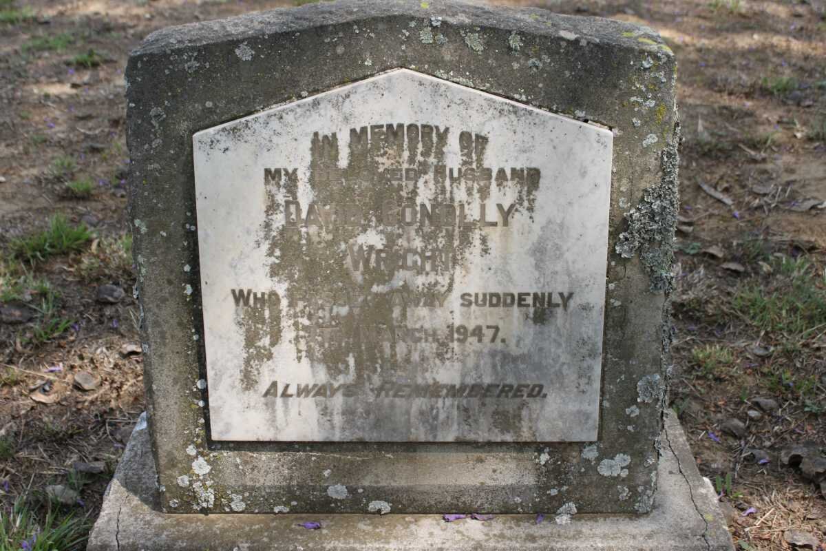 WRIGHT David Conolly -1947