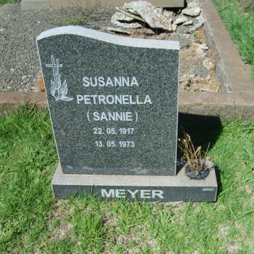MEYER Susanna Petronella 1917-1973