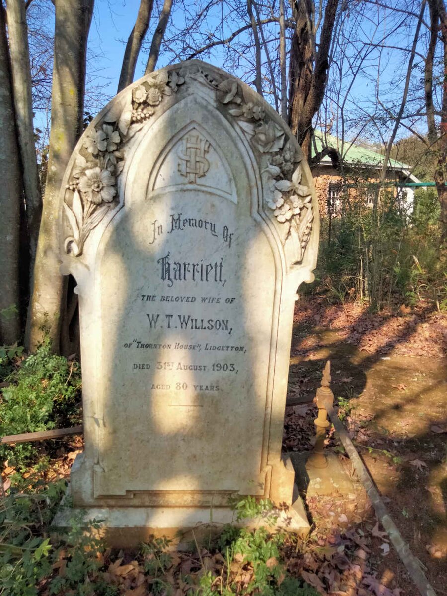 WILLSON Harriett -1903