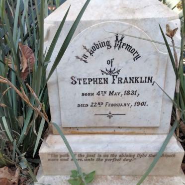 FRANKLIN Stephen 1831-1901