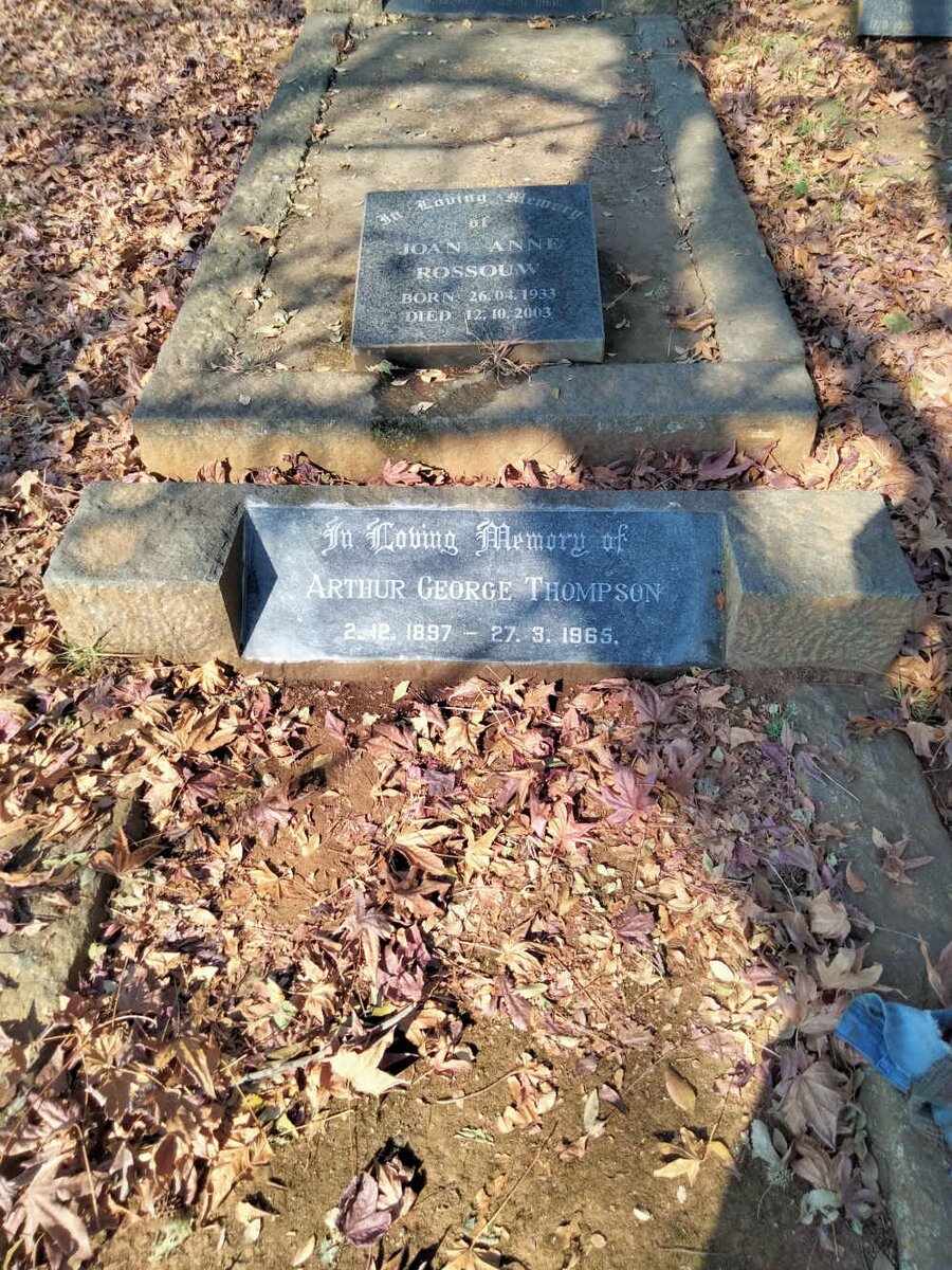 THOMPSON Arthur George 1887-1965 