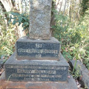 HOLLIDAY Harry -1923