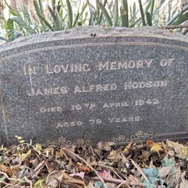 HODSON James Alfred -1942