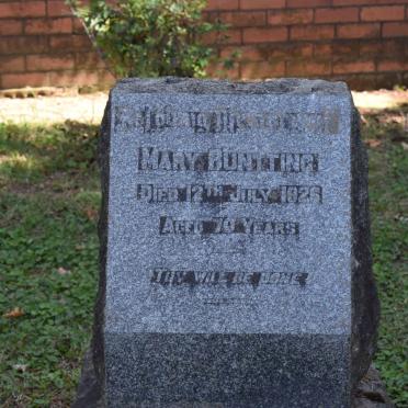 BUNTTING Mary -1926