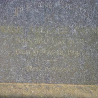 FANNIN Jessie Adelaide 1850-1943