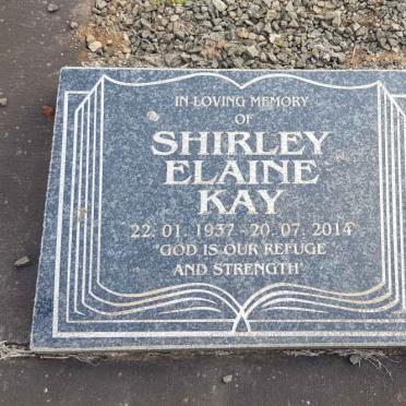KAY Shirley Elaine 1937-2014
