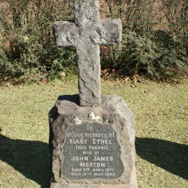 MORTON Mary Ethel nee PASCOE 1871-1963