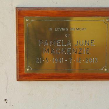 MACKENZIE Pamela June 1941-2013